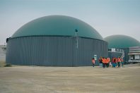 A Viarat, le site de méthanisation Jugnon biogaz est dimensionné pour traiter 80 tonnes de résidus agricoles et de déchets d’usine par jour.