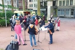 Animation de rue pour les SDF