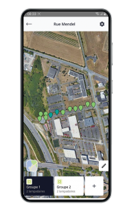 Modification des groupes de détection NOVMOOV via l’application NOVEA LINK