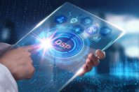 DSP - Demand Side Platform. Business, Technology, Internet and network concept.