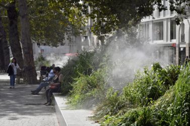 antes (Loire-Atlantique) développe des îlots 
de fraîcheur pour protéger sa population.