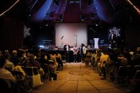 Parmi les projets initiés par les jeunes de l’ASE, la soirée Talents et réussites en protection de l’enfance, organisée à Aubervilliers en 2024.