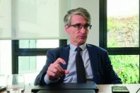 Edouard Vieillefond, Directeur général de la CCR, à Paris, le 15 mai 2025.
