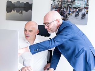 Loïc Prieur et Loïg Gourvennec, les associés de LGP Avocats