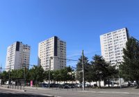 Tours du quartier Les Minguettes - Ville de Vénissieux - Département du Rhône - France - Quartier de HLM construit dans les années 1960