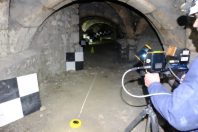 Test de différents scanners 3D dans des cavités
souterraines.
