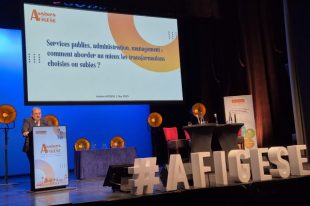 Ouverture des 25eme Assises de l'Afigese, à Pau, en 2025, par Pascal Bellemin, président de l'association.