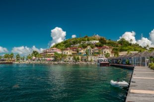 Baie de Marigot à Saint-Martin