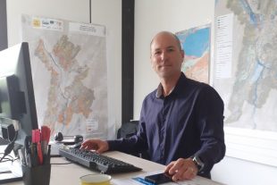 Vincent Boudières, responsable de la Mission Risques de Grenoble Alpes Métropole