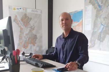 Vincent Boudières, responsable de la Mission Risques de Grenoble Alpes Métropole
