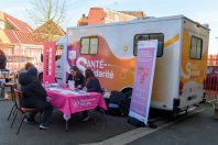 À Roubaix, les médiatrices reçoivent sur rendez-vous ou lors de permanences afin d’aider les personnes à se réinscrire dans un parcours de soins.