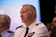 Philippe Tireloque, directeur national de la sécurité publique, le 18 juin 2025 au Congrès des maires à Paris.