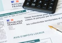 Taxes foncières. Avis d'impôts locaux.
