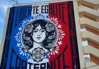 Liberté, Égalité, Fraternité, la fresque du XIIIe arrdt à Paris