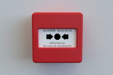 Boitier alarme incendie