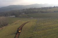 La communauté de communes Rhône Crussol met en pratique une technique d'hydrologie régénérative, le Keyline design, auprès de sept agriculteurs.