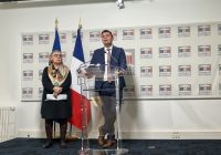 Conférence de presse lors de la remise du rapport de la commission d'enquête sur « les défaillances des politiques publiques de prise en charge de la santé mentale et du handicap »