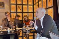 Nicolas Grivel, directeur général de la Cnaf, lors d'une rencontre avec l’Association des journalistes de l’information sociale (Ajis) le 27 janvier.