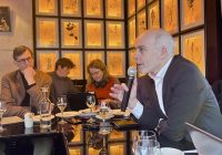 Nicolas Grivel, directeur général de la Cnaf, lors d'une rencontre avec l’Association des journalistes de l’information sociale (Ajis) le 27 janvier.