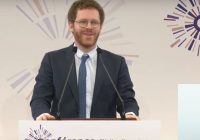 David Amiel, ministre en charge de la Fonction publique, lors du lancement de la conférence "travail, emploi, retraite".