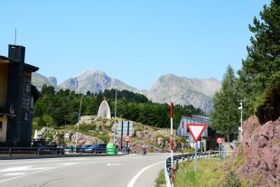 Frontière France - Espagne au col du Somport