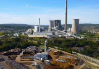 La centrale thermique de Provence, à Gardanne, unité de production d'électricité à partir de charbon transformée en centrale biomasse.