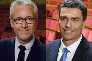 Christophe Marion, député (Renaissance) du Loir-et-Cher et Eric Pauget, député LR des Alpes-Maritimes.