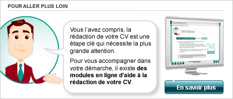 Aide a la redaction de votre CV