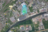 L’évolution des panaches d’odeurs au voisinage du centre de valorisation organique de Lille est désormais modélisée en temps réel.