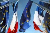 Drapeaux France Europe
