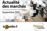 Baromètre Finance Active - La Gazette septembre 2010