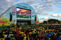 Fan zone bresil