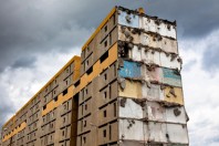 Immeuble dégradé