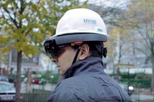 Le casque affiche en réalité augmentée les réseaux électriques. Un gain de temps important pour les techniciens.