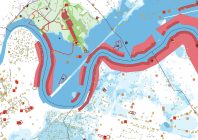 L’application de cartographie des risques mise au point par la métropole permet de mieux délimiter les zones concernées et d’évacuer la population en amont.
