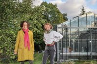 Mayté Banzo, à g. et Marie Lemarié-Boutry, à dr.