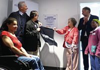 Inaugurée en février, la maison Sainte-Claire se compose de douze logements.