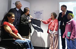 Inaugurée en février, la maison Sainte-Claire se compose de douze logements.