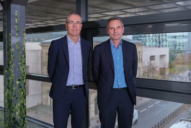 Emmanuel Spinat (à gauche), directeur de l’AIFE, et Guillaume Robert, DGA de la direction générale des finances publiques.