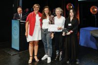 L’équipe de gestion d’Aix-en-Provence, récompensée par le prix de l’innovation pour la mise en place de son système d’information décisionnel.