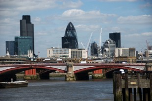 Quartier d'affaires à Londres