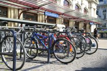 Parking à vélo à la gare de Bordeaux