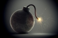 Vintage bomb
