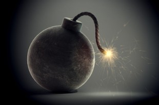 Vintage bomb