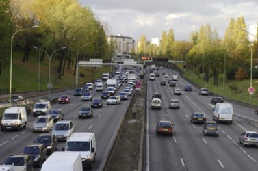 Voitures trafic embouteillage