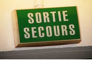 Sortie de secours